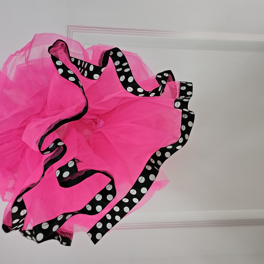 Halloween- Tutu HOT Pink Polka Dot By Costume Gallery Small Child